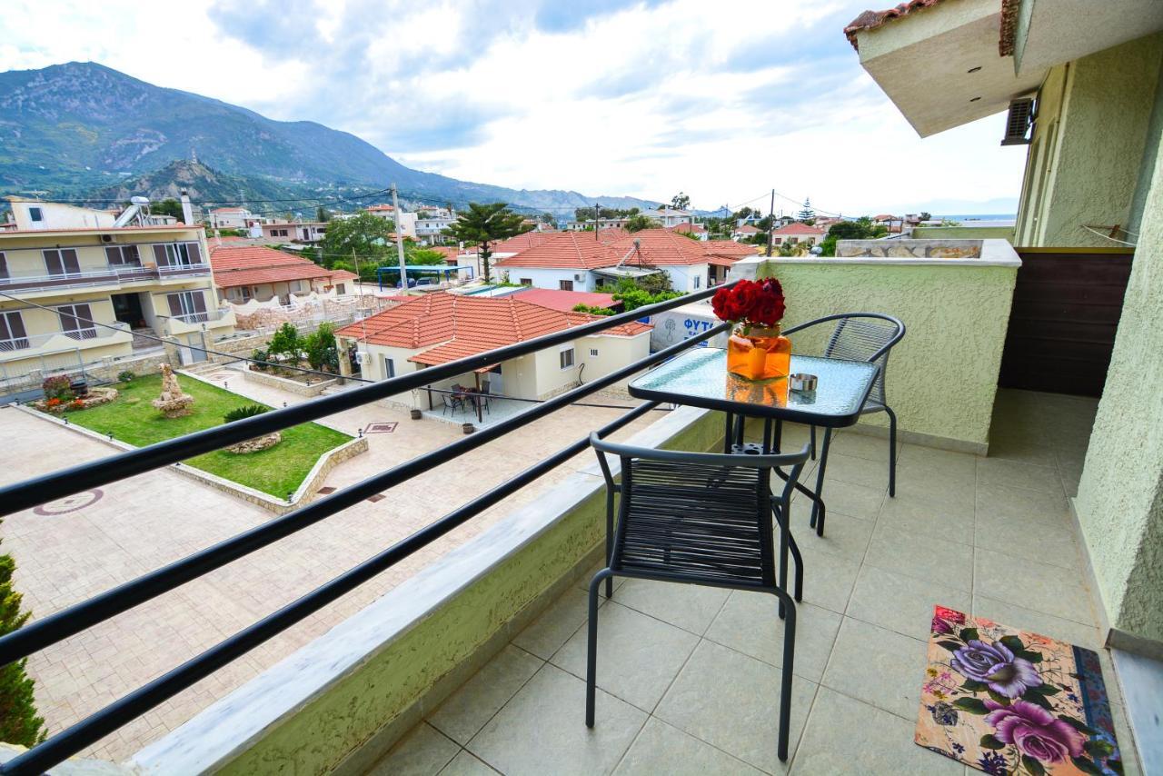 Olea Apartments Xylokastro Bagian luar foto